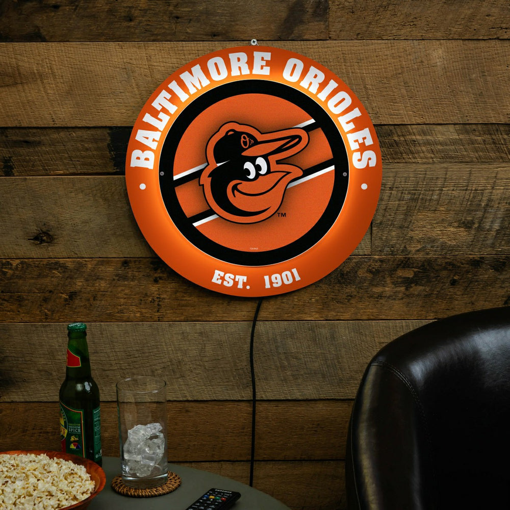 Baltimore Orioles, Metal Lite, Round