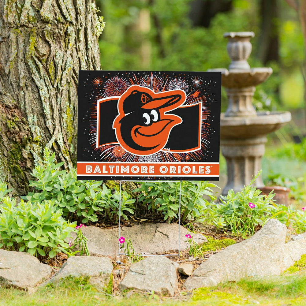 Baltimore Orioles Yard Sign, Patriotic