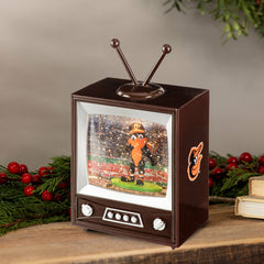 Baltimore Orioles Vintage TV Water Lantern