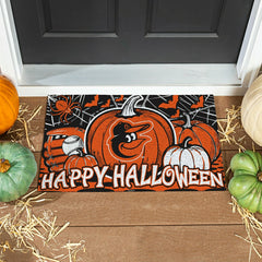 Baltimore Orioles Halloween PVC Mat, 28"x16"