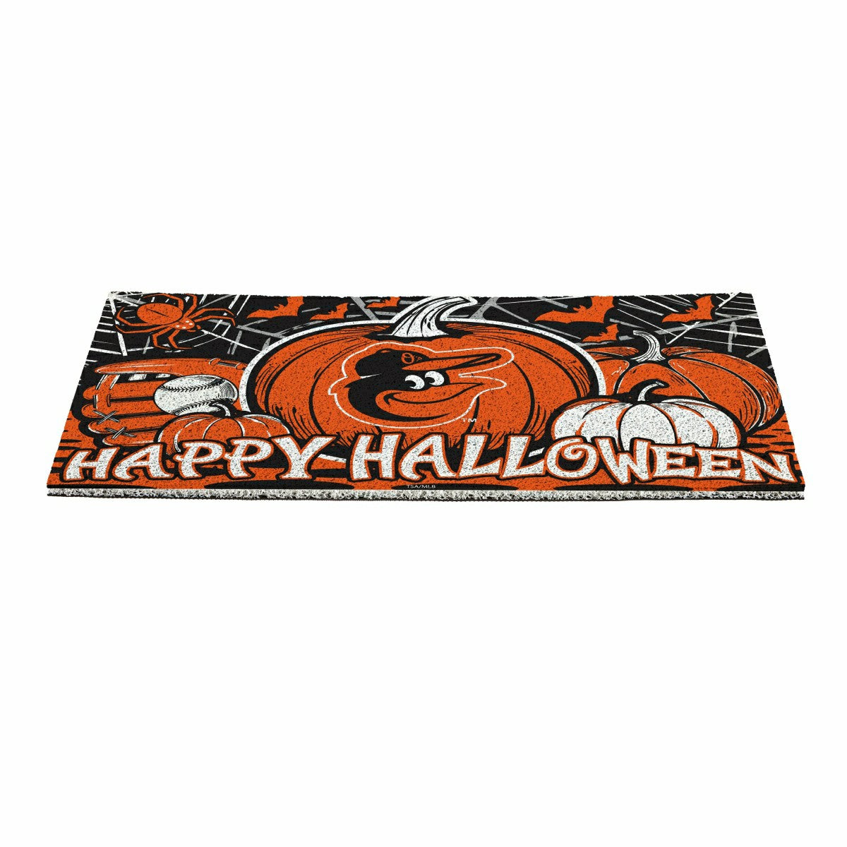 Baltimore Orioles Halloween PVC Mat, 28"x16"