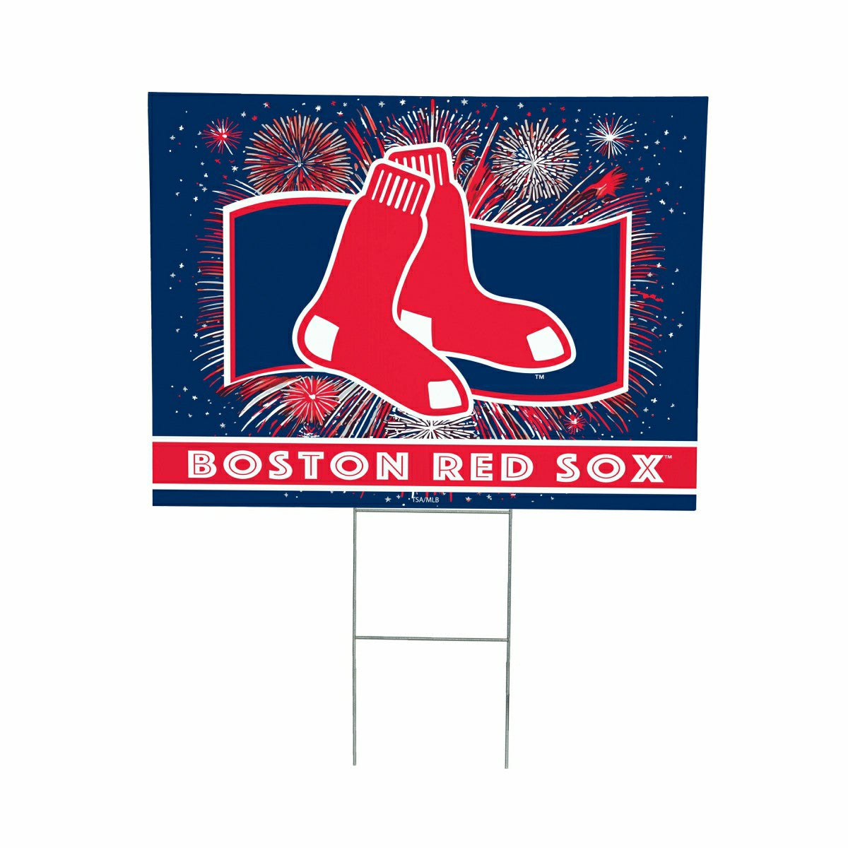 Boston Red Sox Yard Sign, Patriotic