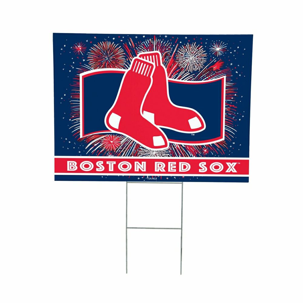 Boston Red Sox Yard Sign, Patriotic