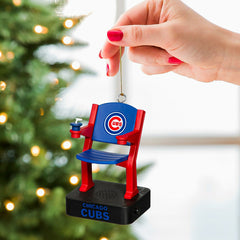 Chicago Cubs Stadium Seat Ornament