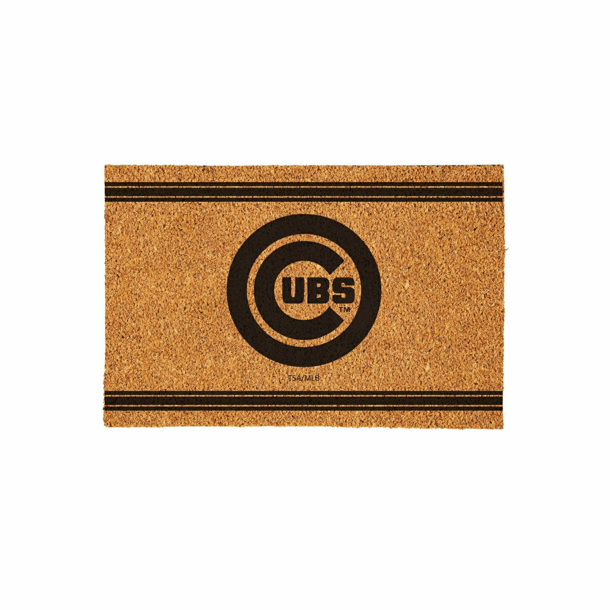 Chicago Cubs Large One Color Coir Mat, 36"x24"