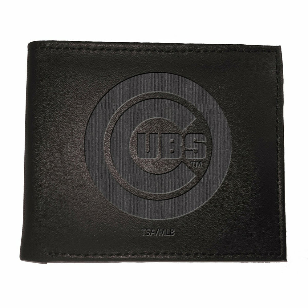 Chicago Cubs Bi-Fold Wallet Black