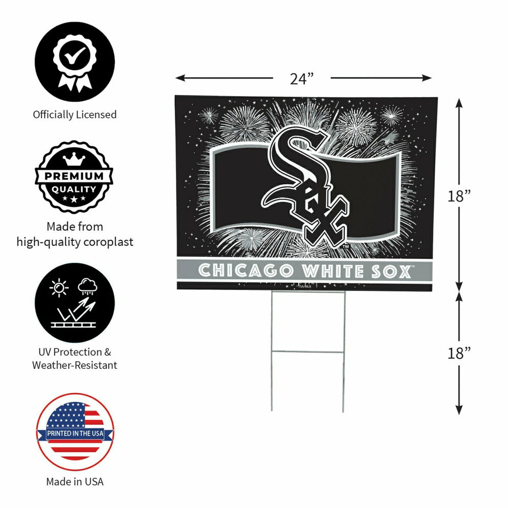 Chicago White Sox Yard Sign, Patriotic