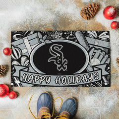 Chicago White Sox Holiday PVC Mat, 28"x16"