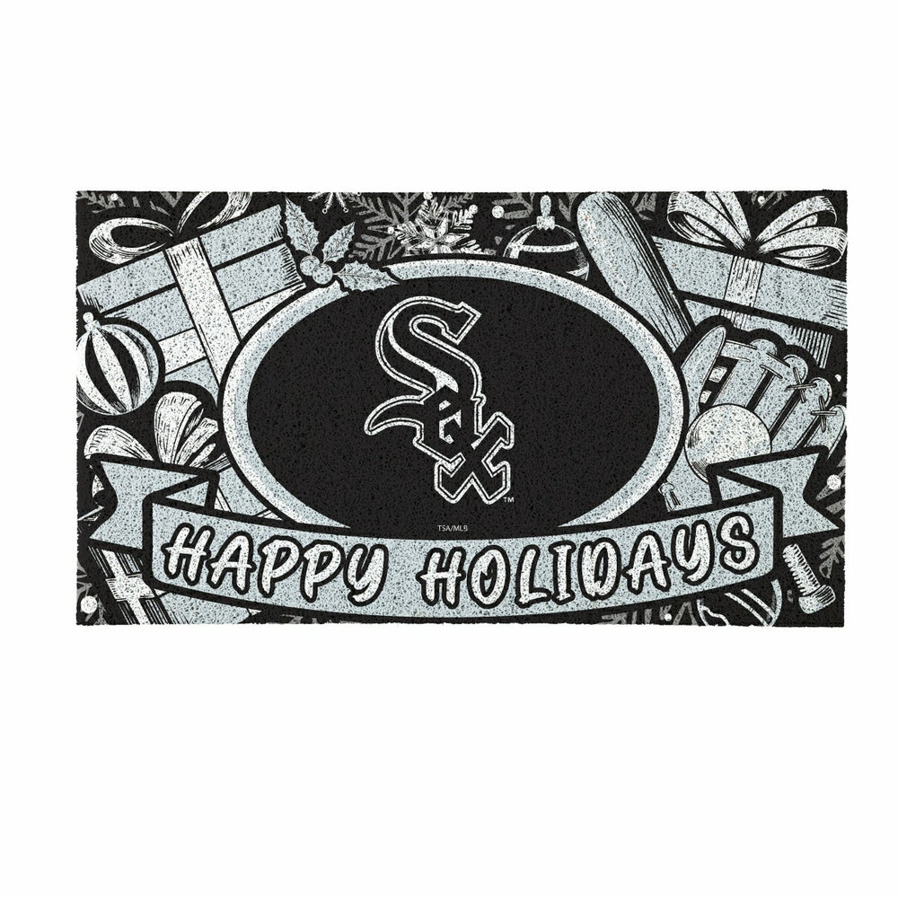 Chicago White Sox Holiday PVC Mat, 28"x16"