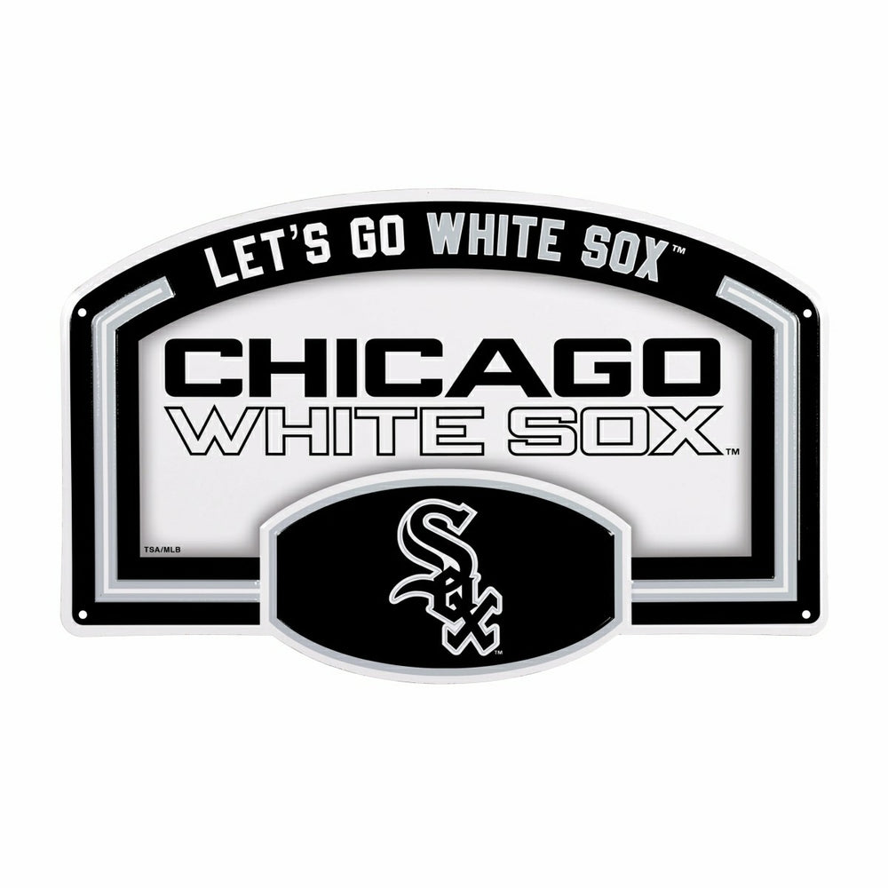 Chicago White Sox USA Embossed Steel Wall Sign, 11" x 17"