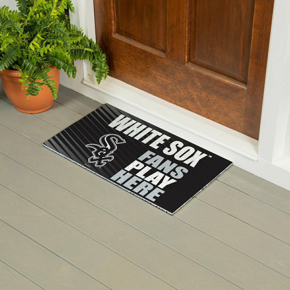 Chicago White Sox Fan Mat, 28"x16"