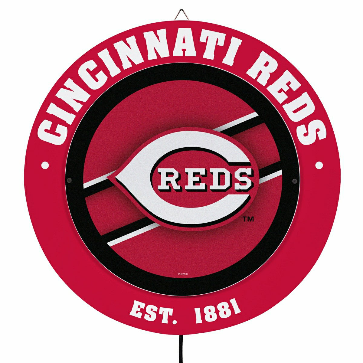Cincinnati Reds, Metal Lite, Round