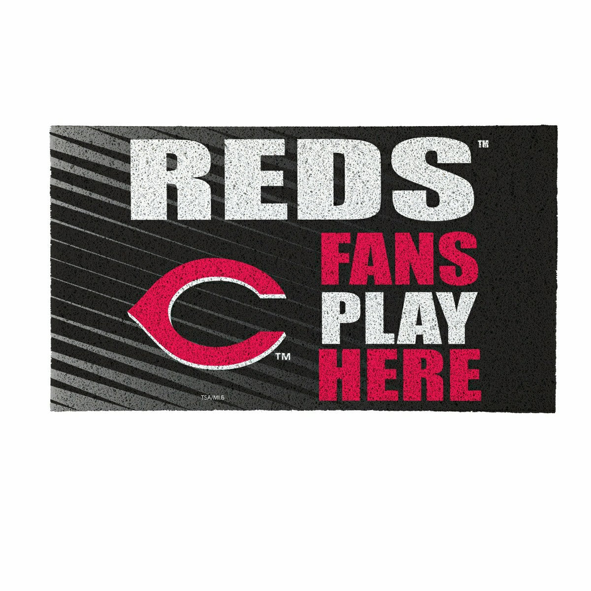Cincinnati Reds Fan Mat, 28"x16"
