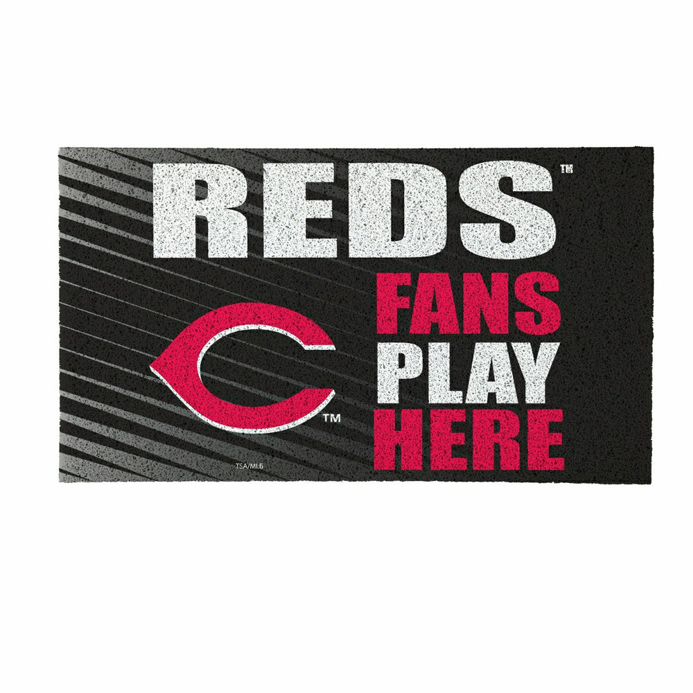Cincinnati Reds Fan Mat, 28"x16"