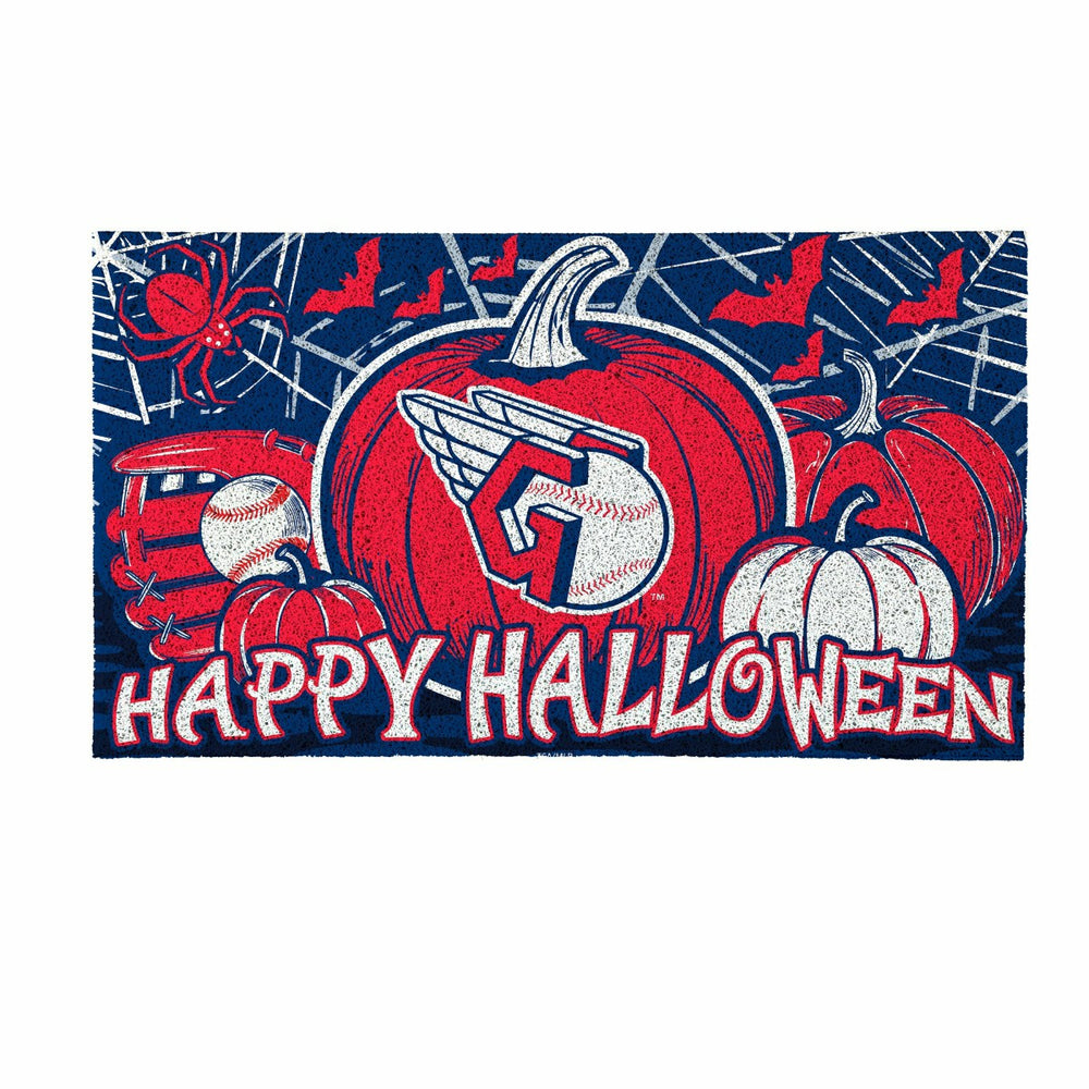 Cleveland Guardians Halloween PVC Mat, 28"x16"