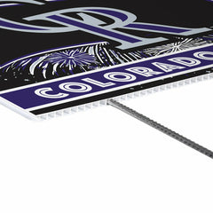 Colorado Rockies Yard Sign, Patriotic