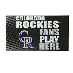 Colorado Rockies Fan Mat, 28"x16"