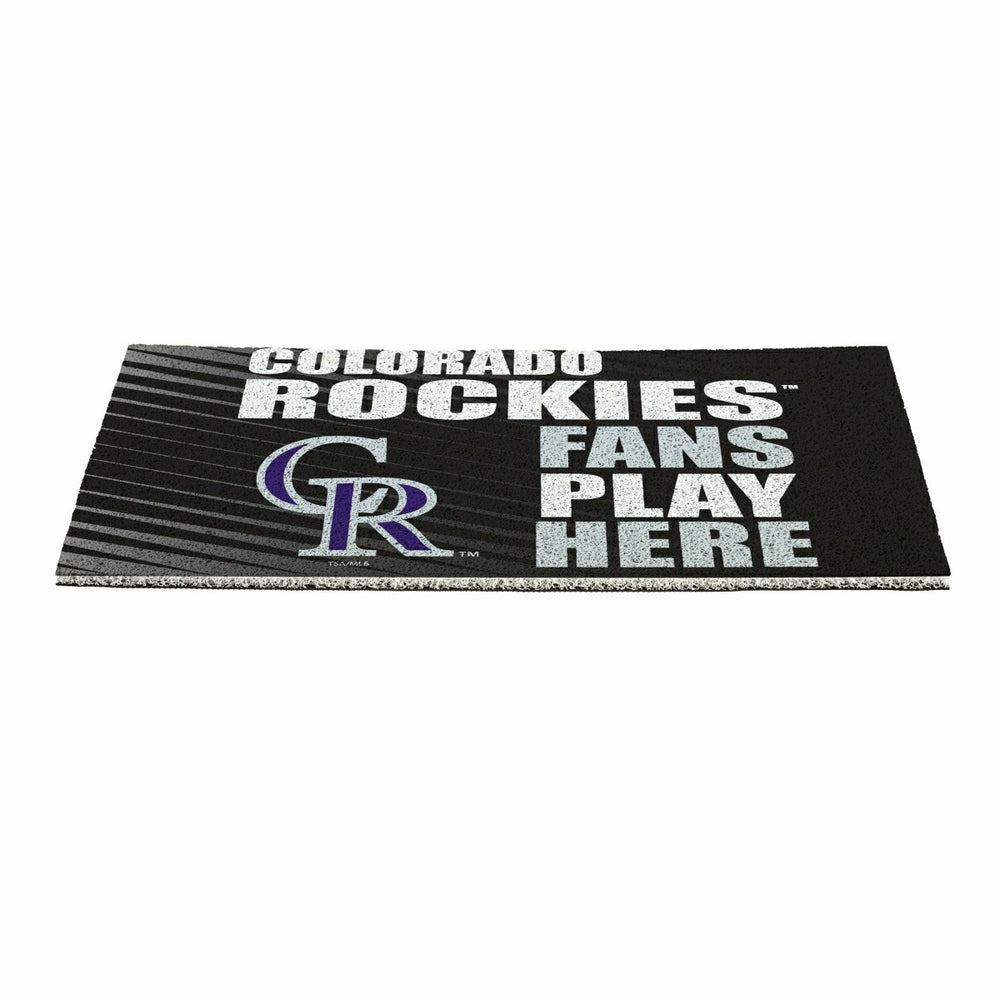Colorado Rockies Fan Mat, 28"x16"