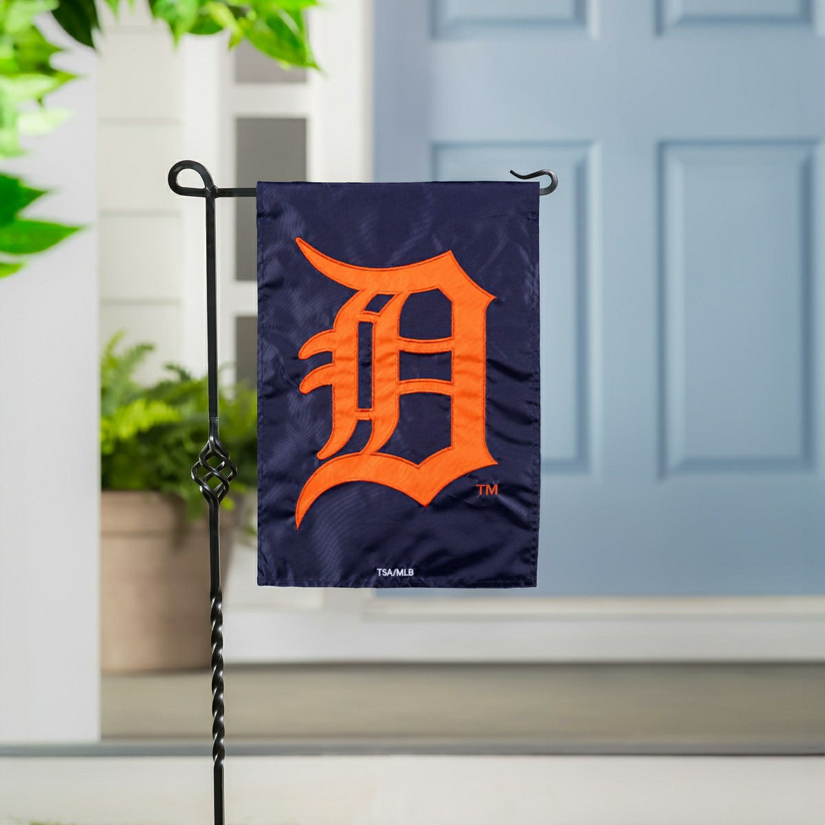 Detroit Tigers Appliqué Garden Flag