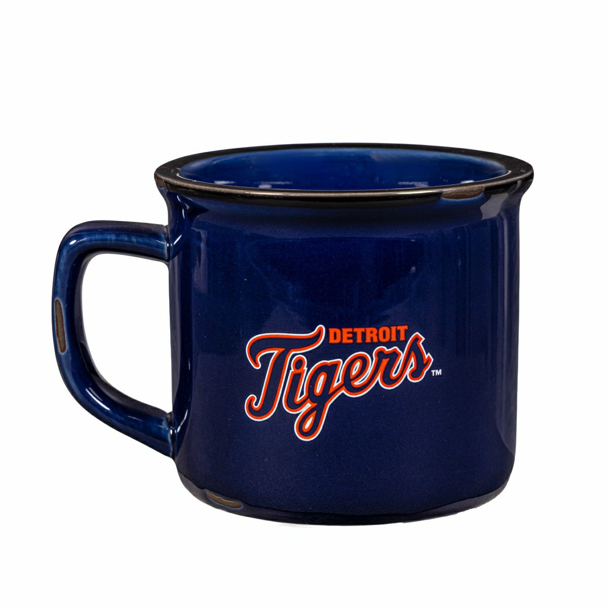 Detroit Tigers Ceramic Camp Cup with Enamel Finish, 14oz