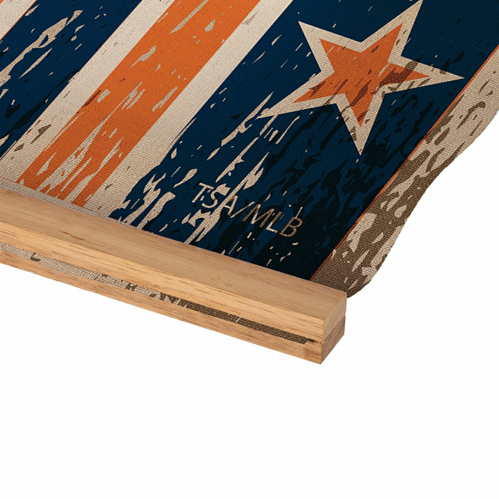 Detroit Tigers, Canvas Wall Tapestry, Medium, 36x24