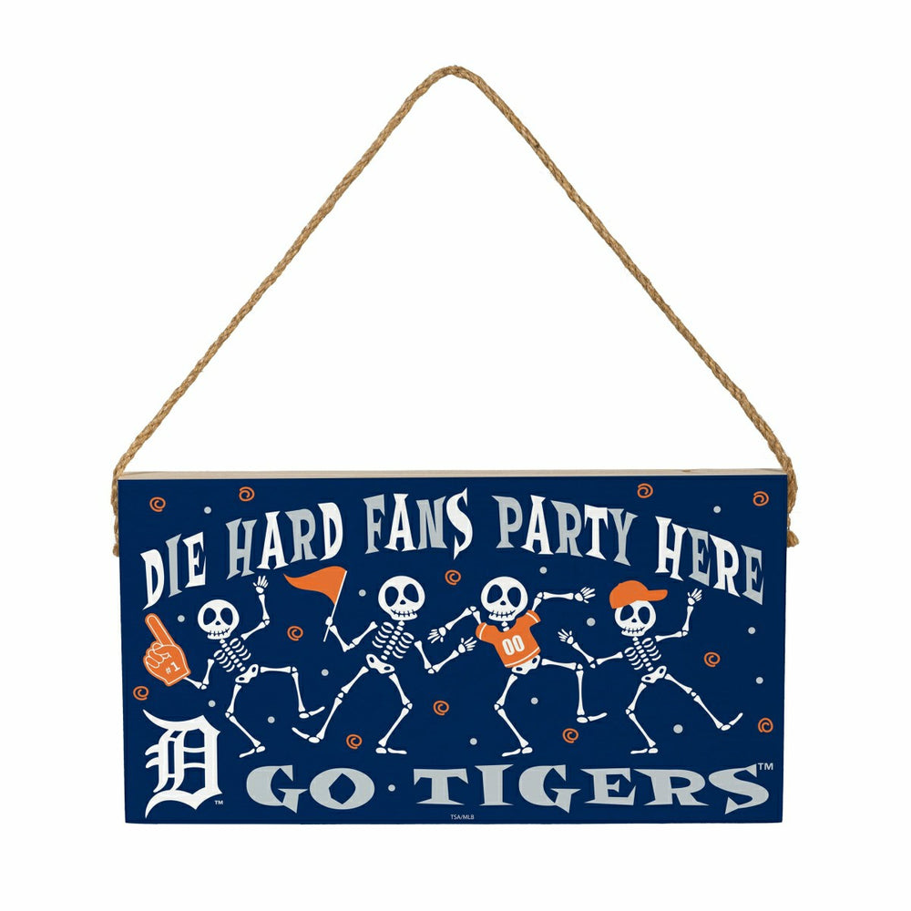 Detroit Tigers Halloween Wood Wall Sign, 6x11