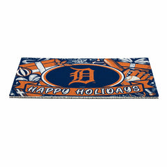 Detroit Tigers Holiday PVC Mat, 28"x16"