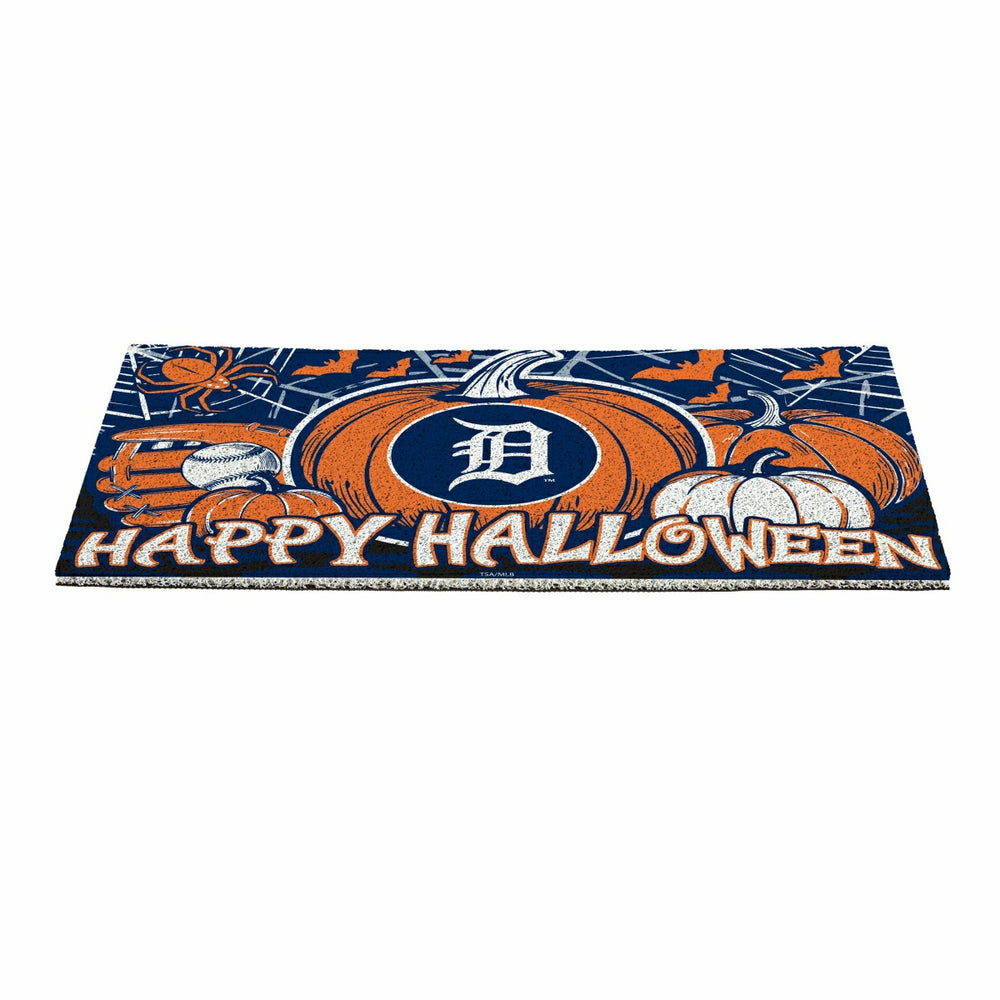Detroit Tigers Halloween PVC Mat, 28"x16"