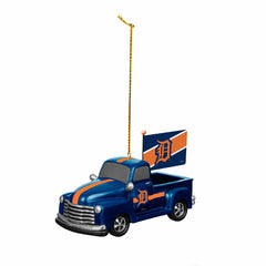 Detroit Tigers Rally Truck Ornament, Set of 2