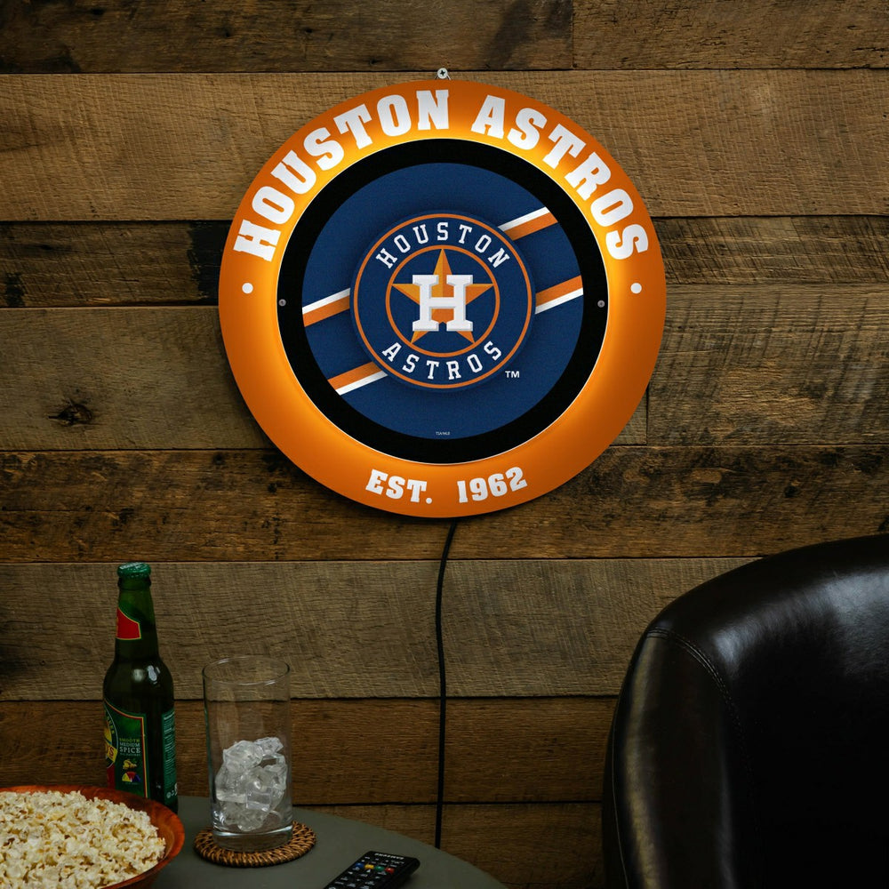 Houston Astros, Metal Lite, Round