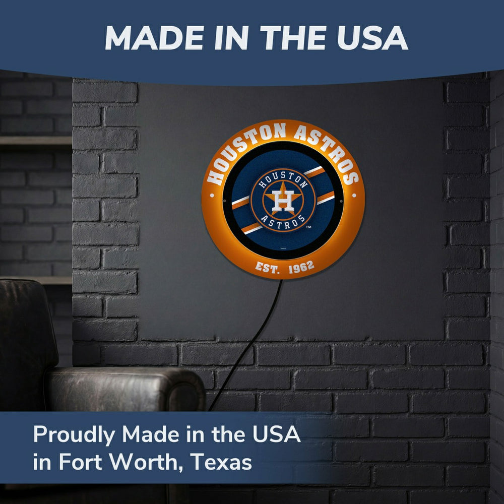 Houston Astros, Metal Lite, Round