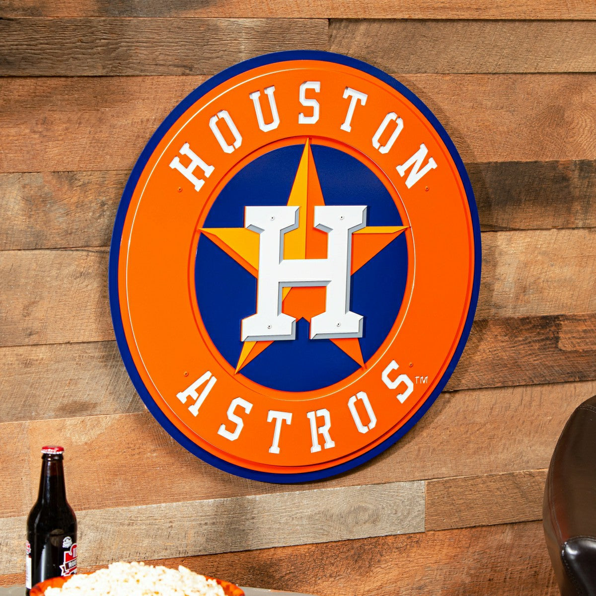 Houston Astros Premier Metal Wall Art