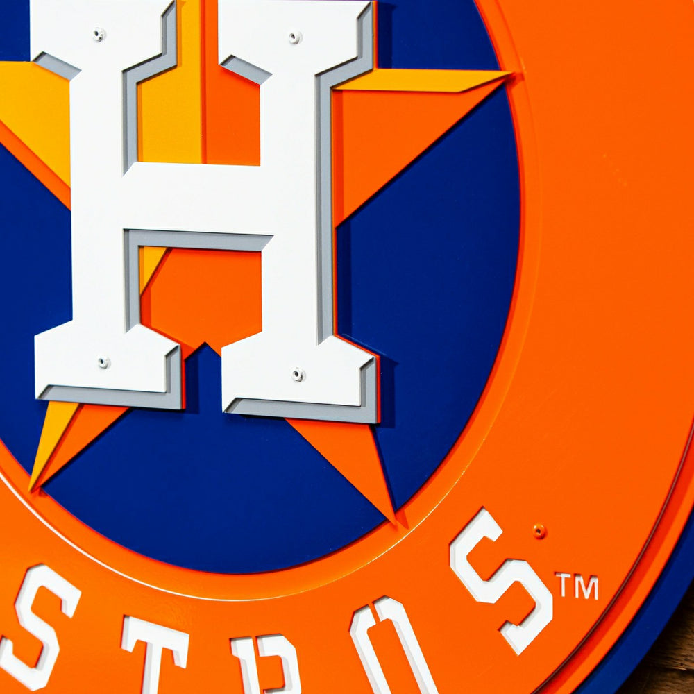 Houston Astros Premier Metal Wall Art
