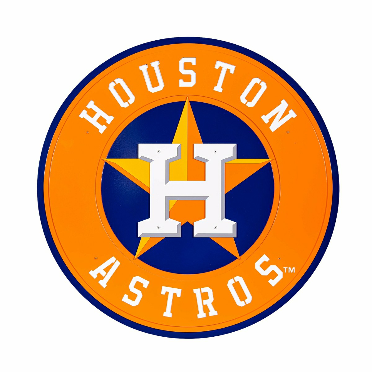 Houston Astros Premier Metal Wall Art