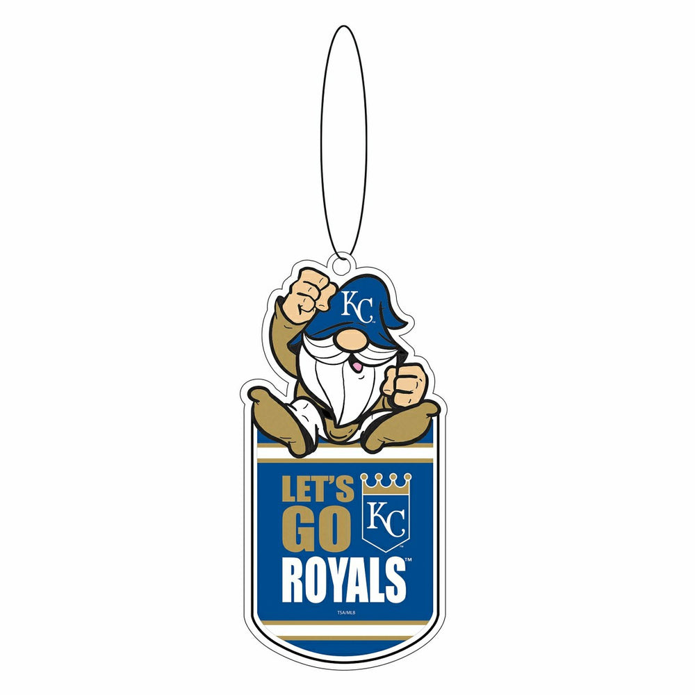 Kansas City Royals Gift Tag Ornament, Gnome Fan