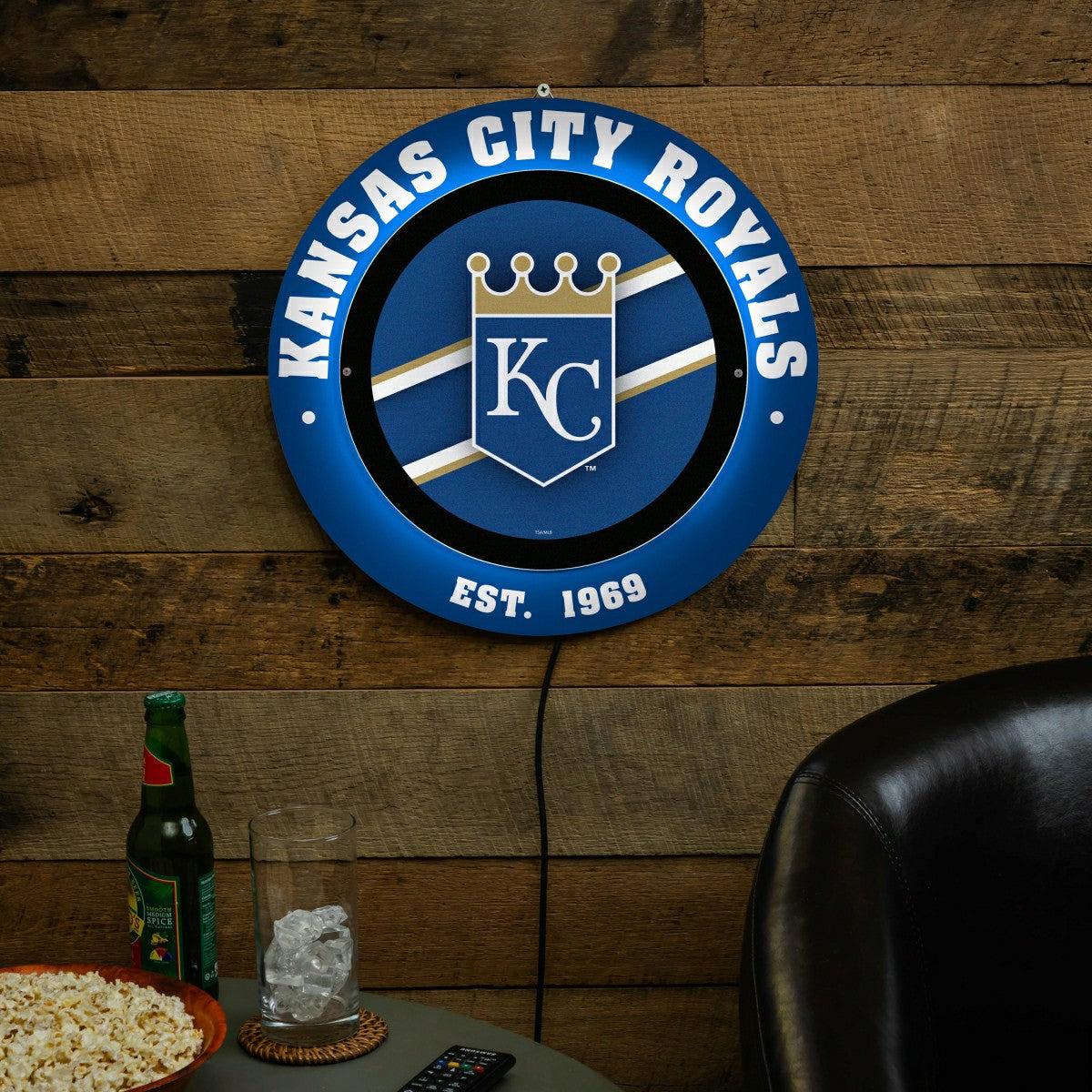 Kansas City Royals, Metal Lite, Round