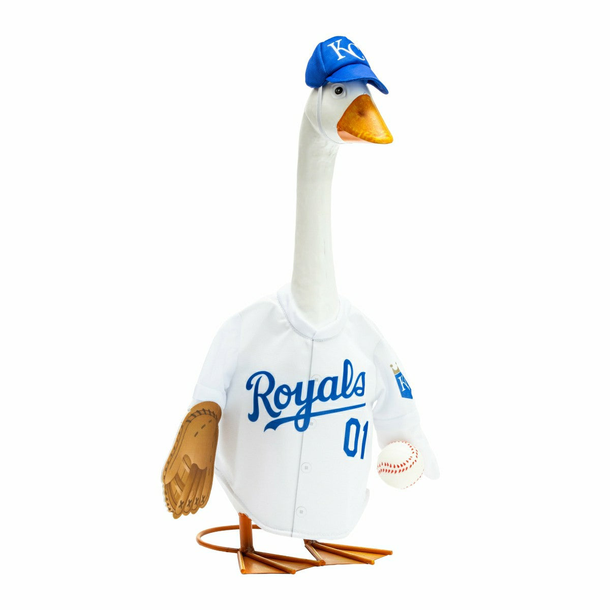 Kansas City Royals Sports Porch Goose Uniform