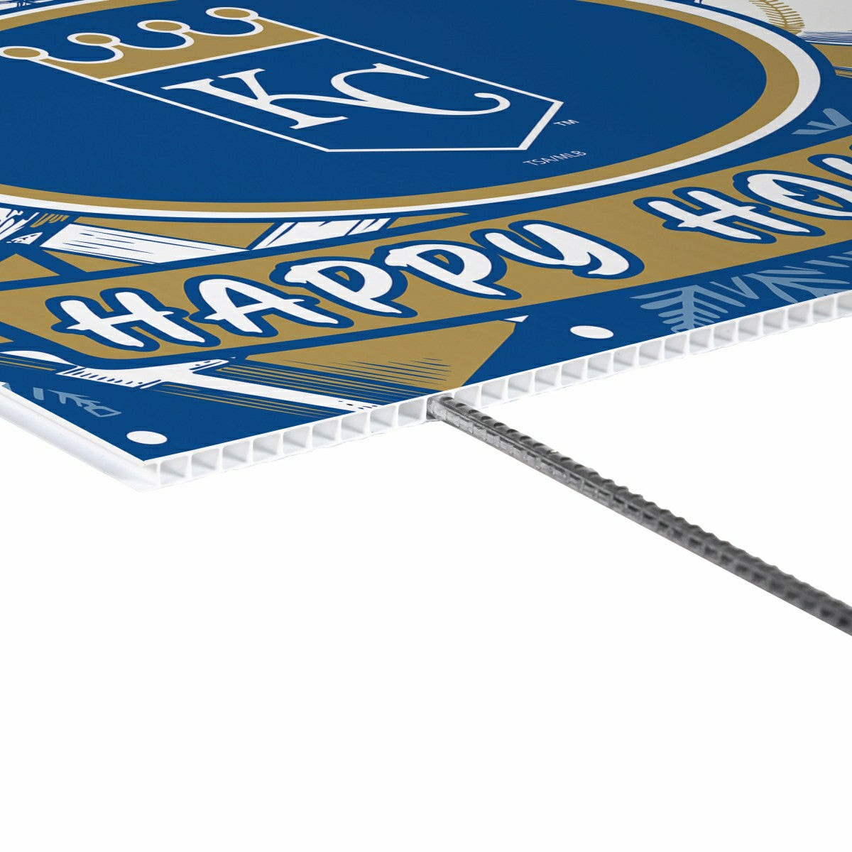 Kansas City Royals Yard Sign, Holiday