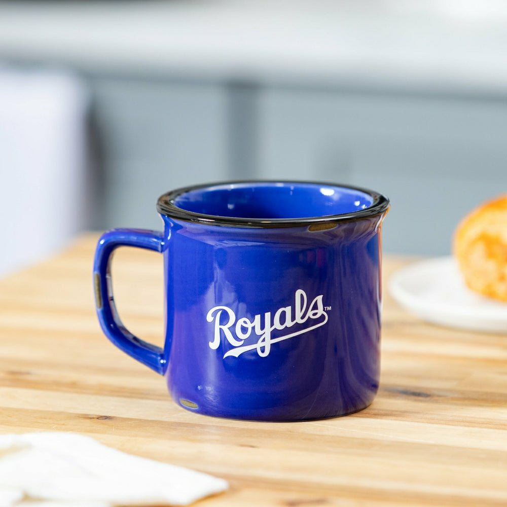 Kansas City Royals Ceramic Camp Cup with Enamel Finish, 14oz
