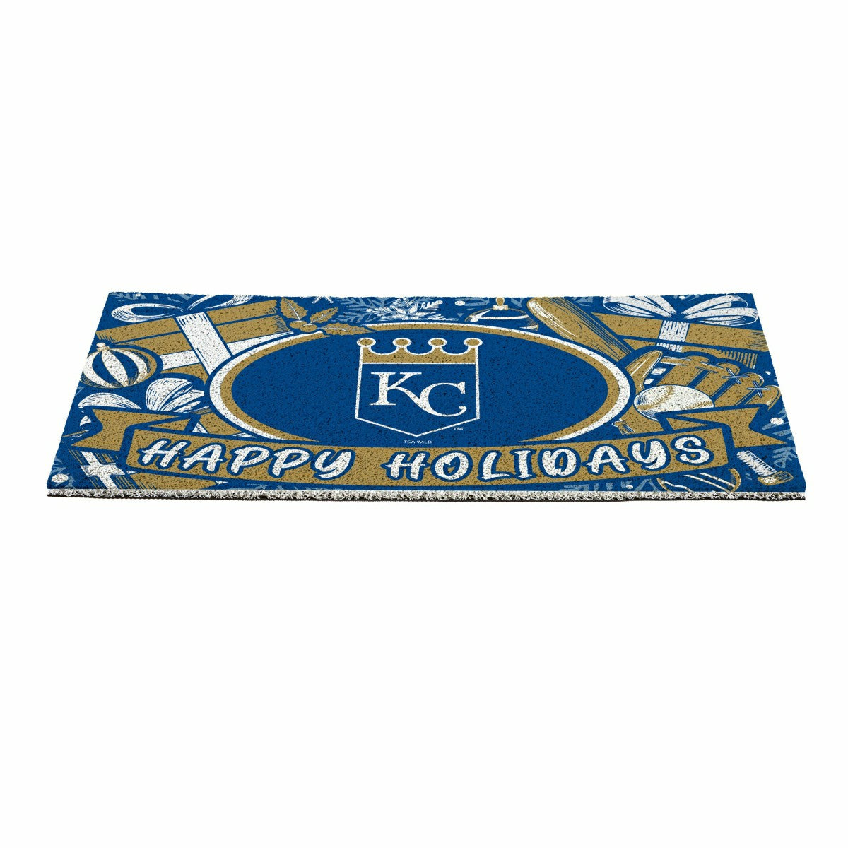 Kansas City Royals Holiday PVC Mat, 28"x16"