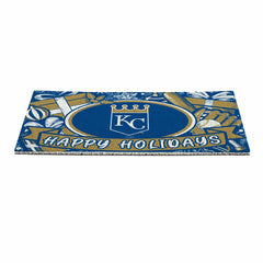 Kansas City Royals Holiday PVC Mat, 28"x16"