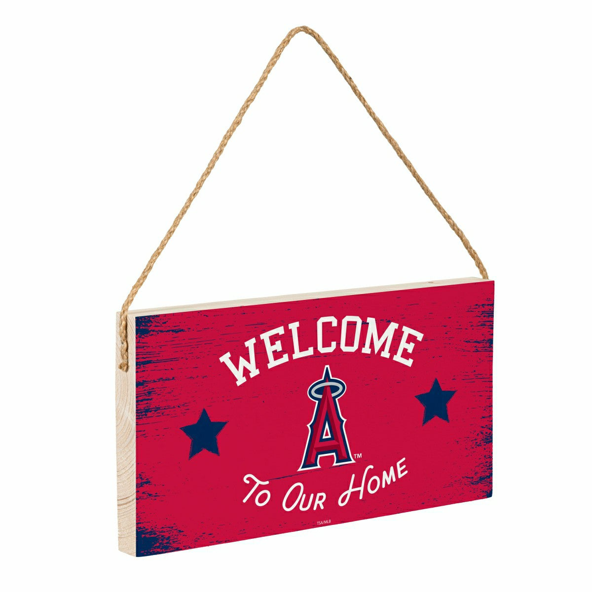 Los Angeles Angels Wood Wall Sign, 6x11