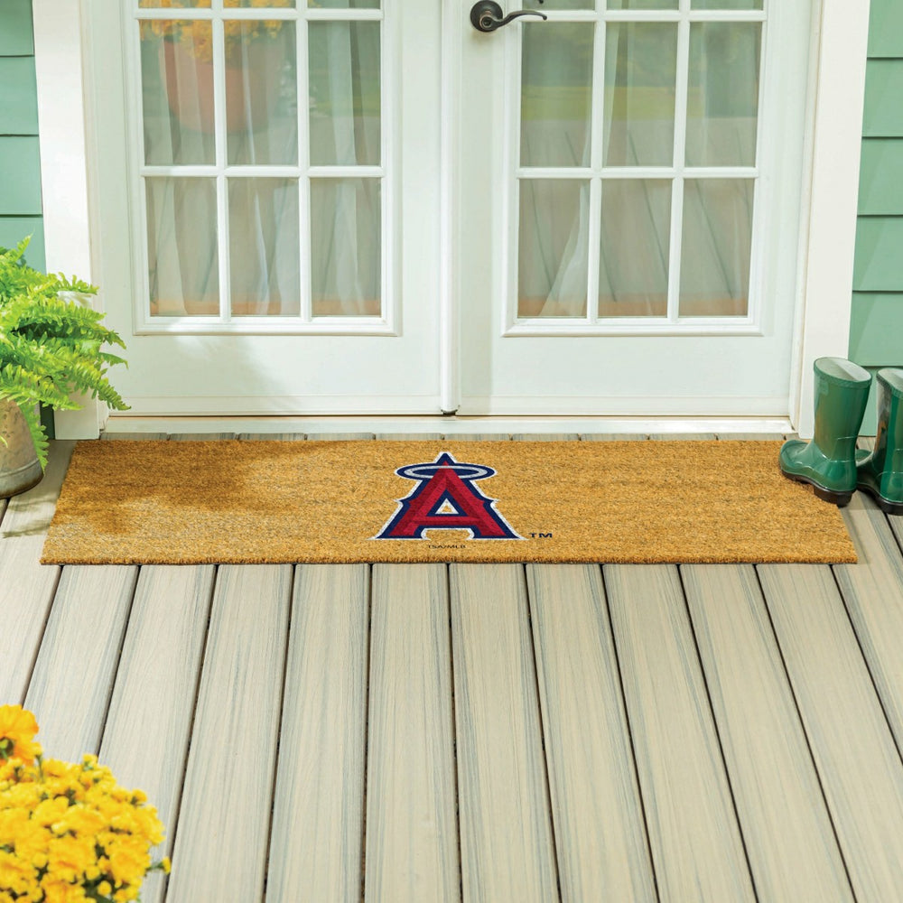 Los Angeles Angels Extra Large Full Color Coir Mat, 60"x24"