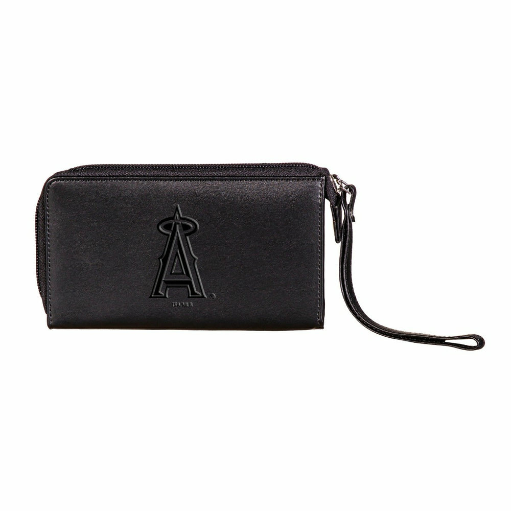 Wristlet Wallet, Black, Los Angeles Angels