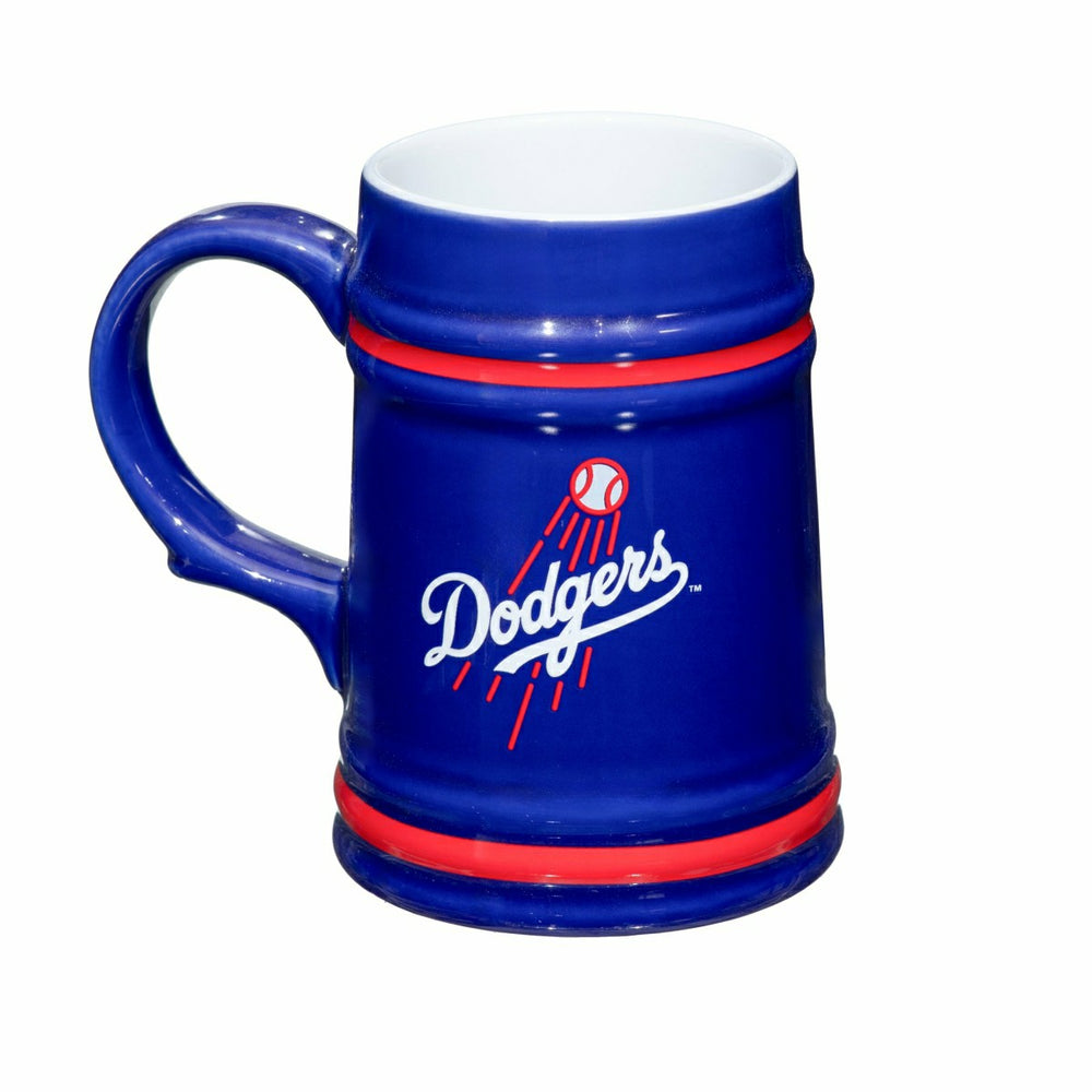 Los Angeles Dodgers Ceramic Stein Cup, 24oz