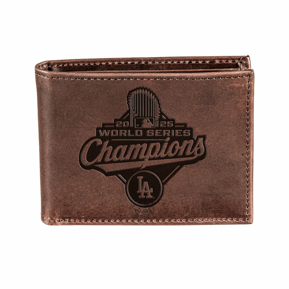 Los Angeles Dodgers, World Series 2025 Wallet, Bi-fold, Brown