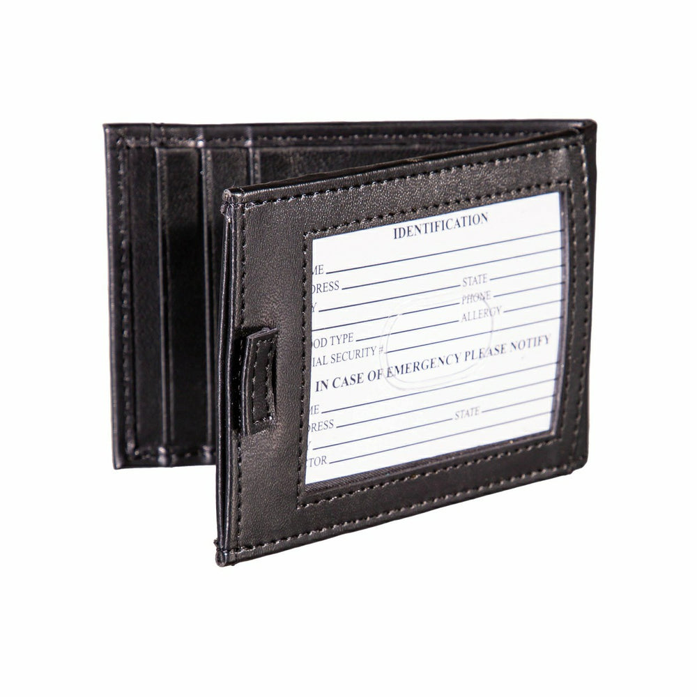 Los Angeles Dodgers Front Pocket Wallet with RFID Blocking, Black, SC2