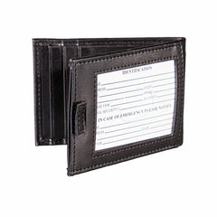 Los Angeles Dodgers Front Pocket Wallet with RFID Blocking, Black, SC2