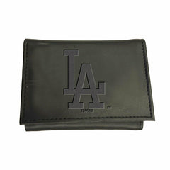 Los Angeles Dodgers Tri-Fold Wallet Black