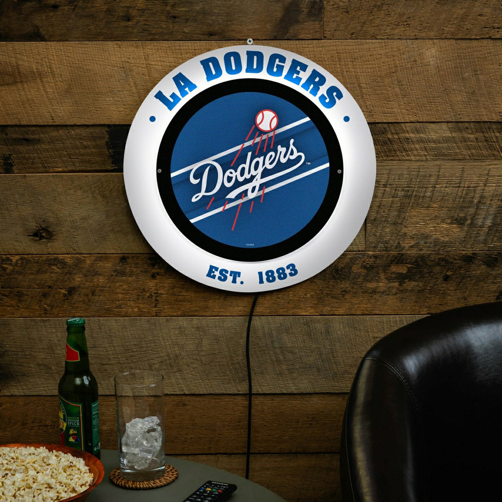 Los Angeles Dodgers, Metal Lite, Round